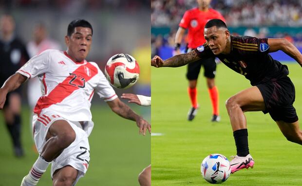 Joao Grimaldo y Bryan Reyna son dos de los jugadores más desequilibrantes de la Selección Peruana. (Foto: Composición / AFP)