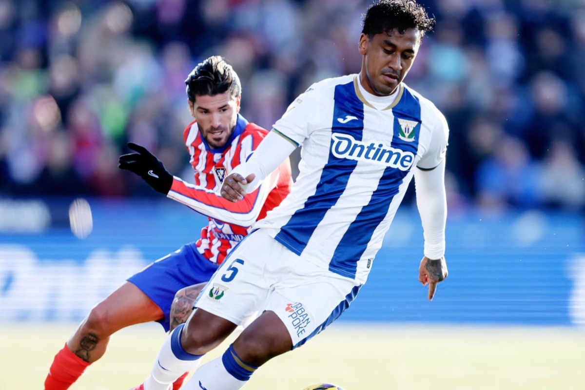 Renato Tapia fue titular en la victoria de Leganés ante Atlético de Madrid por LaLiga. (Foto: Agencias)