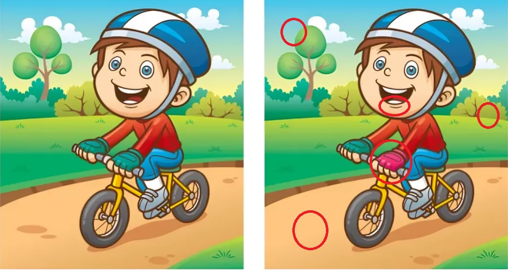 Desafío visual: halla las 5 diferencias en menos de 7 segundos y prueba tu agudeza visual (Foto: Depor)