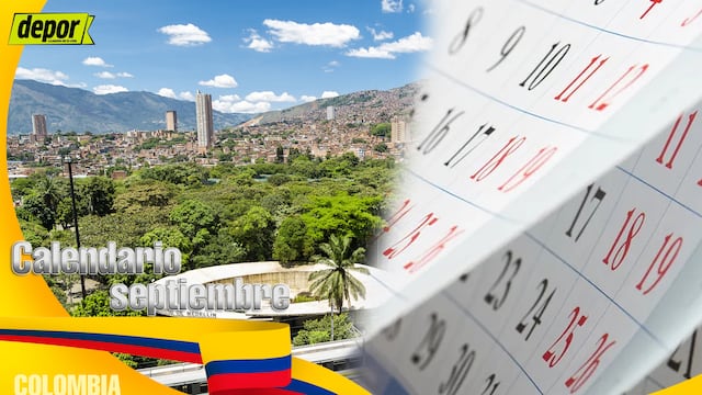 Calendario de septiembre 2023 en Colombia: ¿cuántos días feriados quedan este mes?