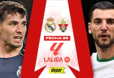 Partido gratis, Real Madrid vs. Elche EN VIVO: ver en directo vía DIRECTV y DAZN