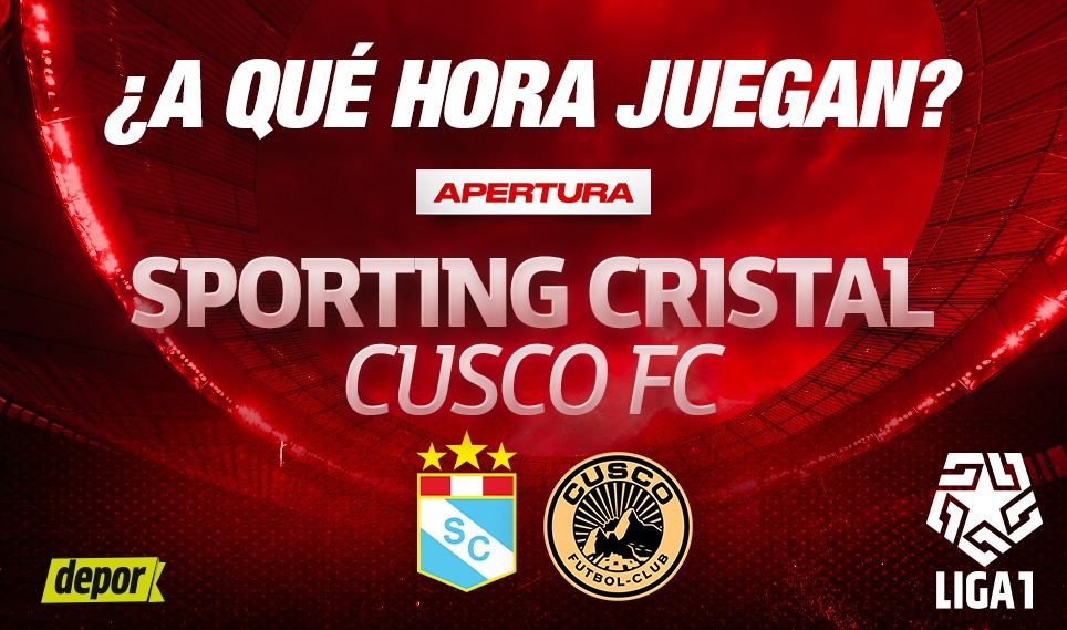 Sporting Cristal y Cusco FC juegan por el Torneo Apertura 2024. (Diseño: Depor)