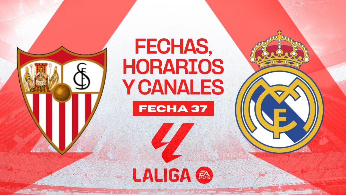 Real Madrid vs. Sevilla se enfrentan en LaLiga. (Foto: Composición Depor)