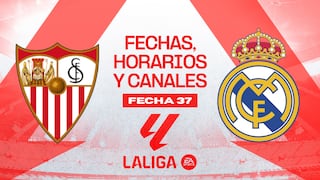 Real Madrid vs. Sevilla: canales para ver el partido por LaLiga de España