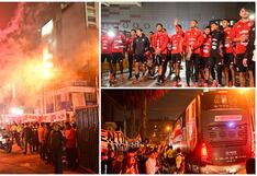 ¡Todo el aliento para la ‘sele’! Así fue el espectacular banderazo previo al Perú vs Uruguay