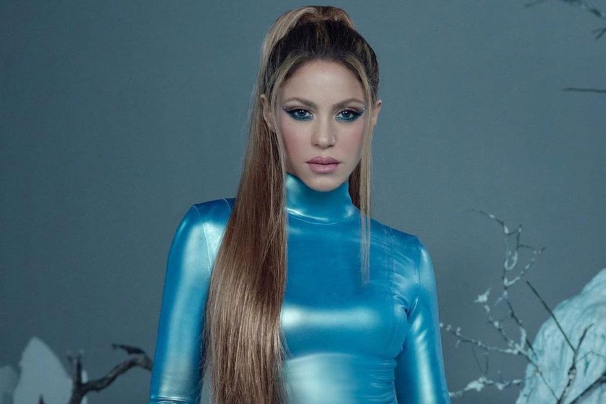 Shakira durante el videoclip de su canción TQG junto a Karol G (Foto: Shakira / Instagram)