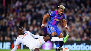Incertidumbre en Europa: Barcelona no pudo e igualó 1-1 con Napoli en la Europa League