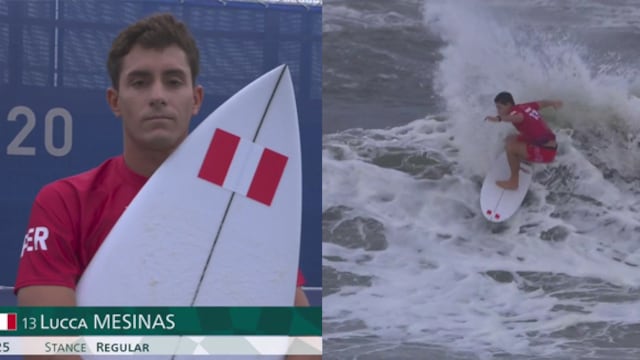 ¡Dueño de las olas! Lucca Mesinas clasifica a cuartos de final de los Juegos Olímpicos 