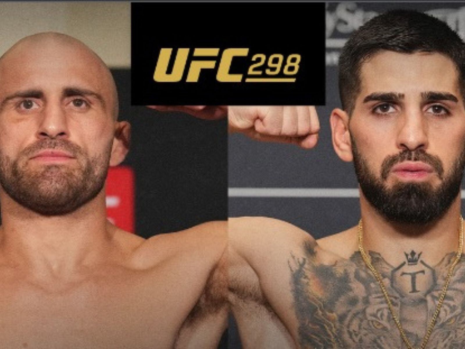 Ilia Topuria se enfrenta a Alexander Volkanovski por el título del peso pluma de la UFC | Foto: @ufc