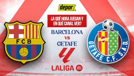 Barcelona vs. Getafe: fecha, horarios y canales de TV por LaLiga