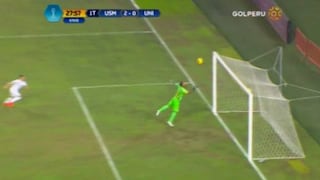 Universitario: blooper de Carlos Cáceda terminó en segundo gol de San Martín