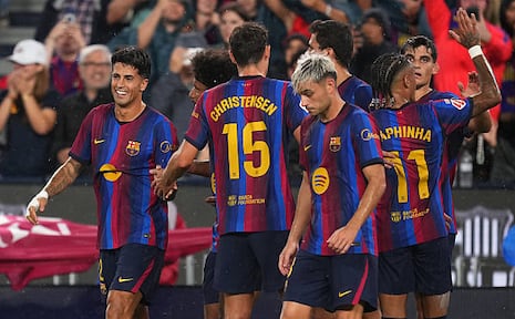 Barcelona goleó 7-2 a Racing de Santander: video, goles y resumen del partido por LaLiga