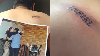 Mujer le graba ‘infiel’ a su pareja con la ayuda de un tatuador luego de descubrir que la había engañado