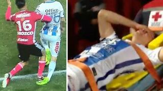 La escalofriante imagen del pie de Lozano tras violenta entrada en Liga MX [VIDEO]