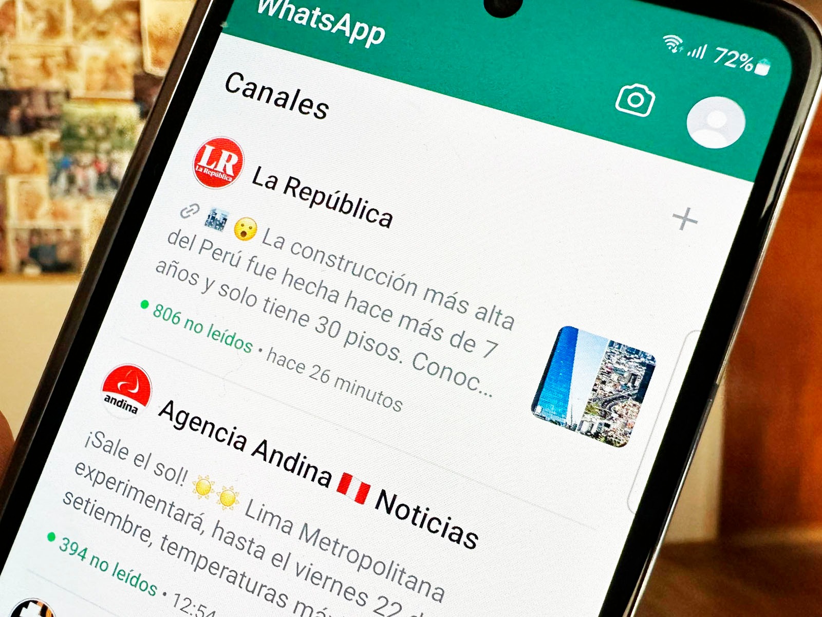 WHATSAPP | Si estás cansado de los Canales de WhatsApp, entonces de esta forma los puedes quitar. (Foto: MAG - Rommel Yupanqui)