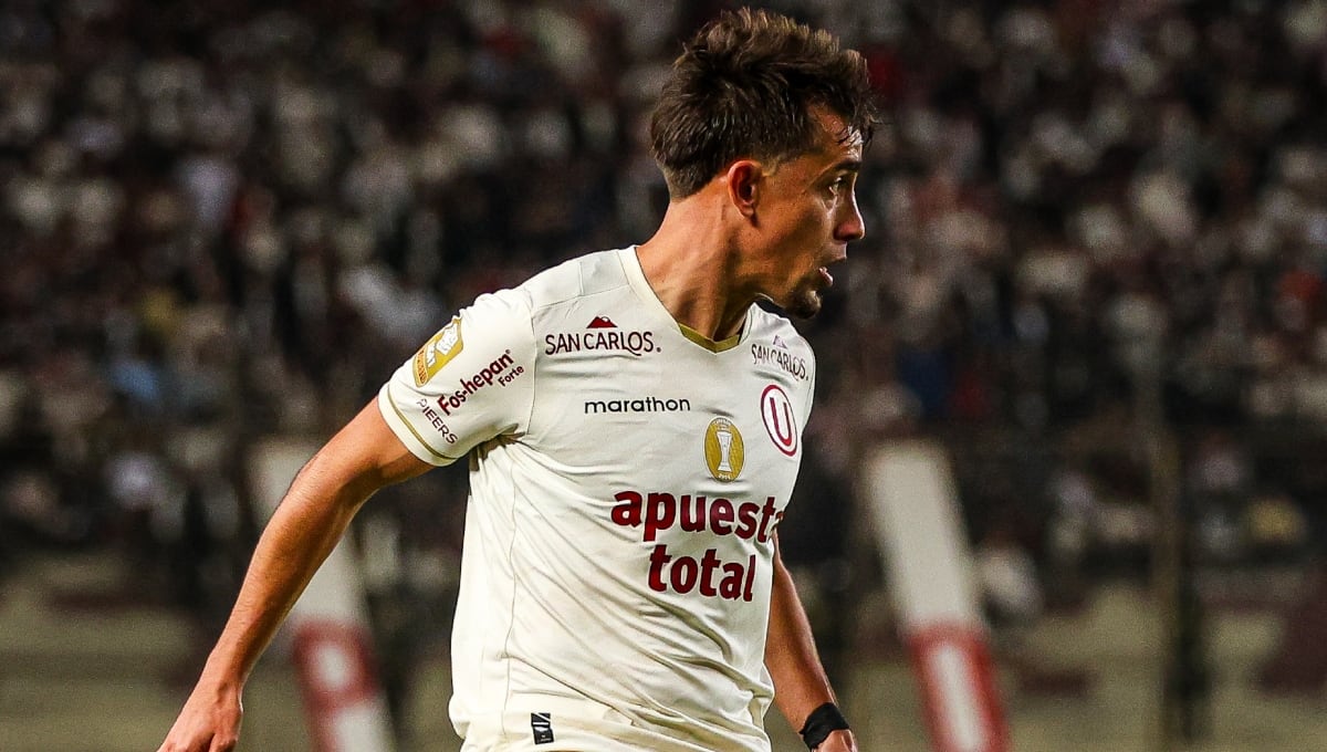 Martín Pérez Guedes lleva tres goles en la Liga 1 2025. (Foto: Universitario)