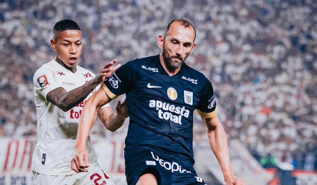 Hernán Barcos jugó la final de ida ante Universitario. (Foto: Hernán Barcos)