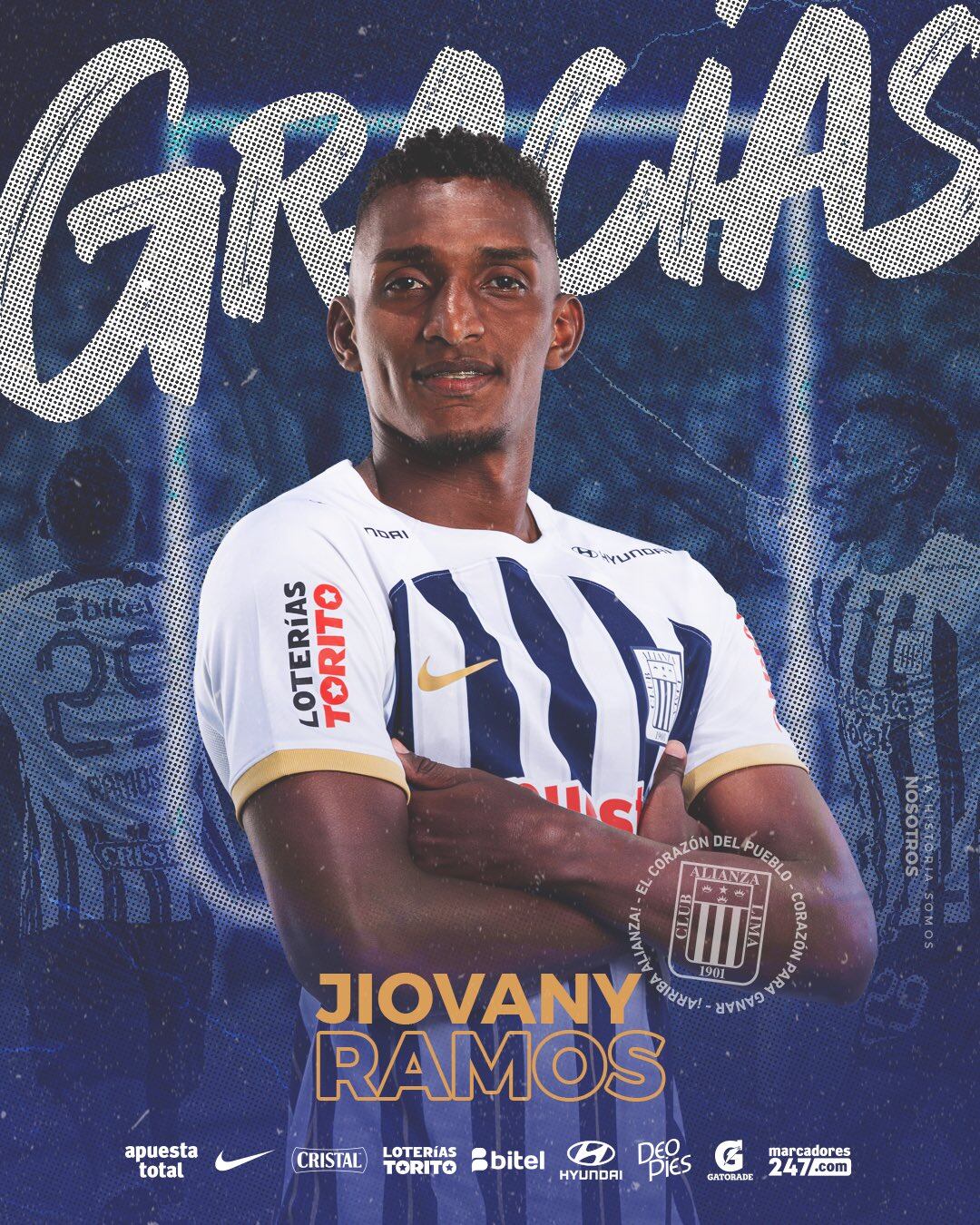 Jiovany Ramos no continuará en Alianza Lima. (Foto: Alianza Lima)
