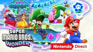 Nintendo Direct: Super Mario Bros. Wonder, Mario RPG, Luigi’s Mansion 2 y otros juegos presentados