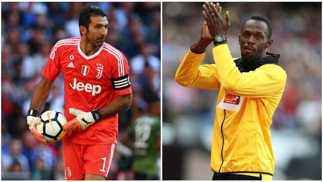 De un grande a otro: la emotiva despedida de Gianluigi Buffon a Usain Bolt