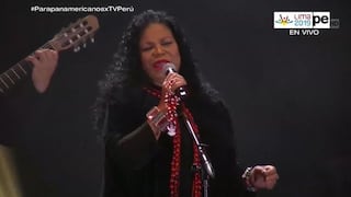 ¡Un lujo! Eva Ayllón interpretó el tema 'Canción con todos' en la clausura de los JuegosParapanamericanos[VIDEO]
