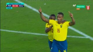 Todo un tren: Antonio Valencia marcó gol que silenció al Estadio Nacional [VIDEO]