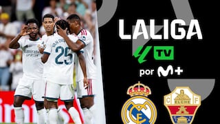 Movistar Plus LaLiga televisó Real Madrid 3-2 Elche CF por la Jornada 6 de LaLiga