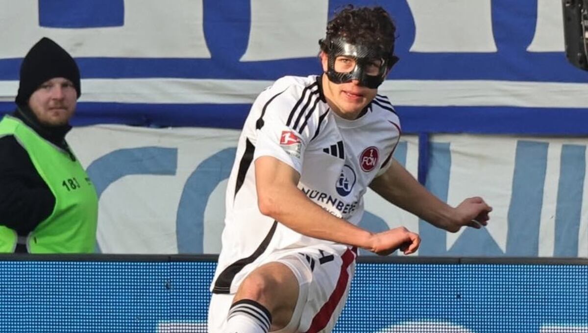 Fabio Gruber. (Foto: FC Núremberg)