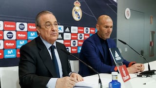 Arde el Real Madrid: la decisión de 'Zizou' tras la derrota en Vallecas que generó un lío con Florentino