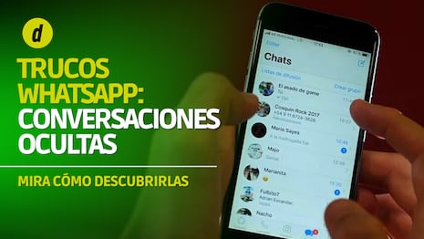 ¿Conversaciones ocultas en WhatsApp? Te explicamos cómo descubrirlas