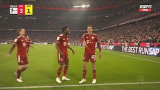 El gol de oro: Jamal Musiala anotó el 3-1 de Bayern Múnich vs. Borussia Dortmund [VIDEO]
