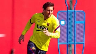 A una nueva fase: Barcelona anunció el regreso a los entrenamientos grupales desde el lunes
