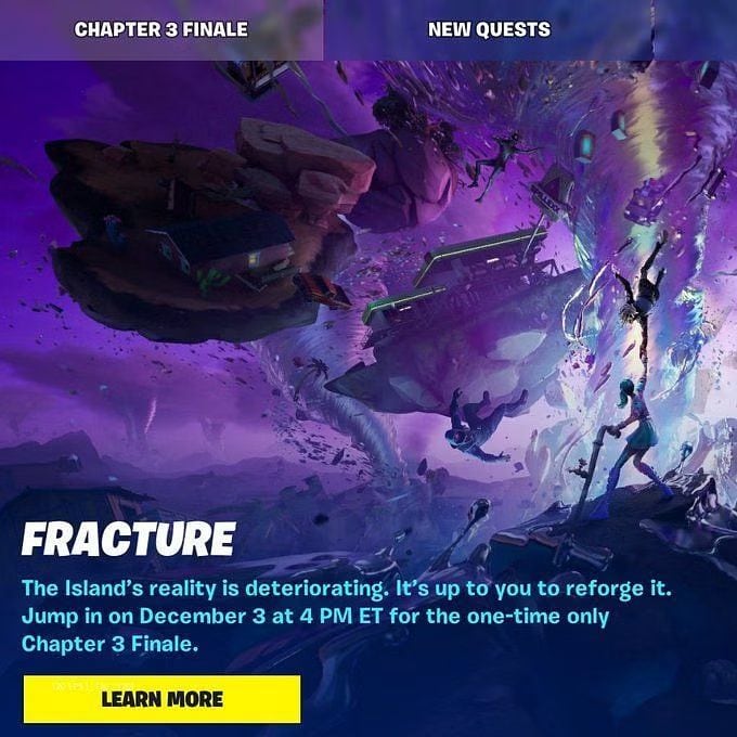 Anuncio de Epic Games