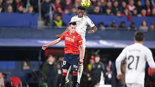 Real Madrid perdió por 2-1 ante Osasuna: resumen completo y video del partido