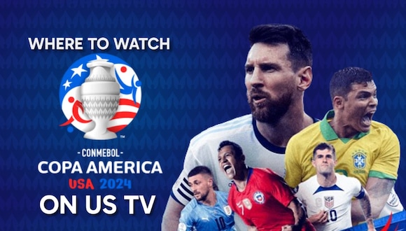 If you want to know where to watch 2024 Copa America on US TV, find out here how to catch all the electrifying action of the oldest soccer tournament in the world on your favorite devices. | Photo by Canva / Depor Composition