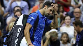 Cedió el trono: Novak Djokovic abandonó su duelo ante Stan Wawrinka y quedó eliminado del US Open