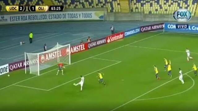 Lo gritó Sporting Cristal: el gol de Camacho del 2-2 en el U. de Concepción vs. Olimpia [VIDEO]