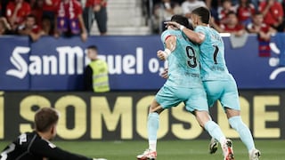 Barcelona vs. Osasuna (2-1): resumen, goles y video del partido por LaLiga