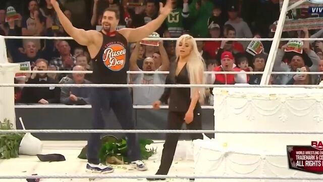 No se casaron: Rusev y Liv Morgan interrumpieron la boda de Bobby Lashley y Lana en Raw [VIDEO]