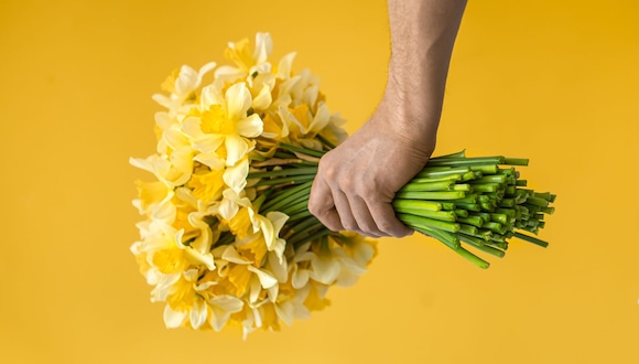 Frases de amor sobre flores amarillas para enviar a tu pareja este 21 de marzo en México | Foto: freepik.es