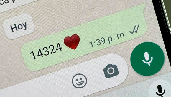 WHATSAPP | Si has visto que tu mejor amigo ha compartido el número "14324" en WhatsApp, aquí te contamos qué significa. (Foto: Depor - Rommel Yupanqui)