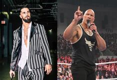 La furia de Seth Rollins contra The Rock por bofetada durante conferencia de WrestleMania