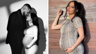 Natti Natasha muestra su avanzado embarazo y junto a ‘Raphy’ Pina anuncia sorpresa para mayo 