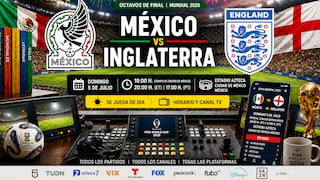 ¿En qué canal de TV abierta pasan el México vs. Inglaterra por el Mundial 2026?
