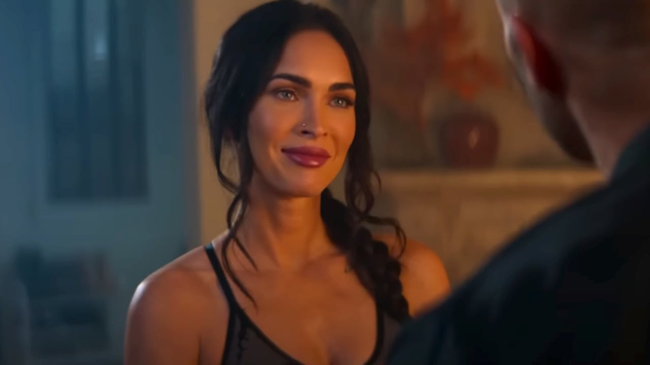 Megan Fox como Gina en la película “Expend4bles” (Foto: Lionsgate)