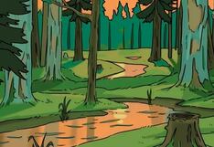 Reto visual: halla al ciervo camuflado en el bosque en menos de 7 segundos