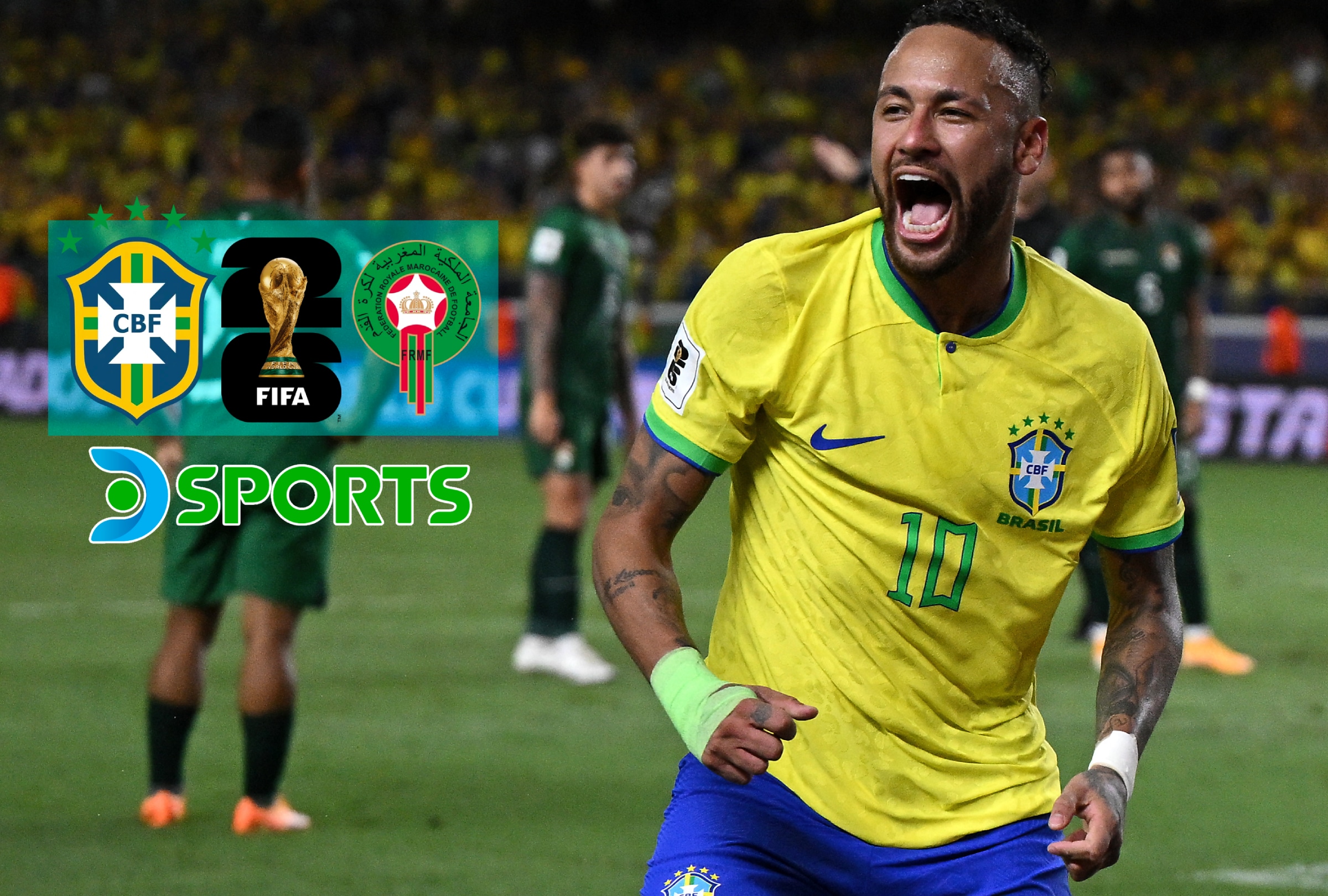 EAST RUTHERFORD, NUEVA YORK (ESTADOS UNIDOS), 13/06/2026.- Cobertura oficial de DGO y DIRECTV SPORTS (DSPORTS) EN VIVO GRATIS para ver el partido entre Brasil y Marruecos este sábado 13 de junio por la Jornada 1 del grupo C del Mundial 2026 en el MetLife Stadium de East Rutherford, Nueva York. FOTO DE CARL DE SOUZA PARA AFP