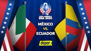 México vs Ecuador EN VIVO: link y minuto a minuto por DSports, Azteca TV y El Canal del Fútbol