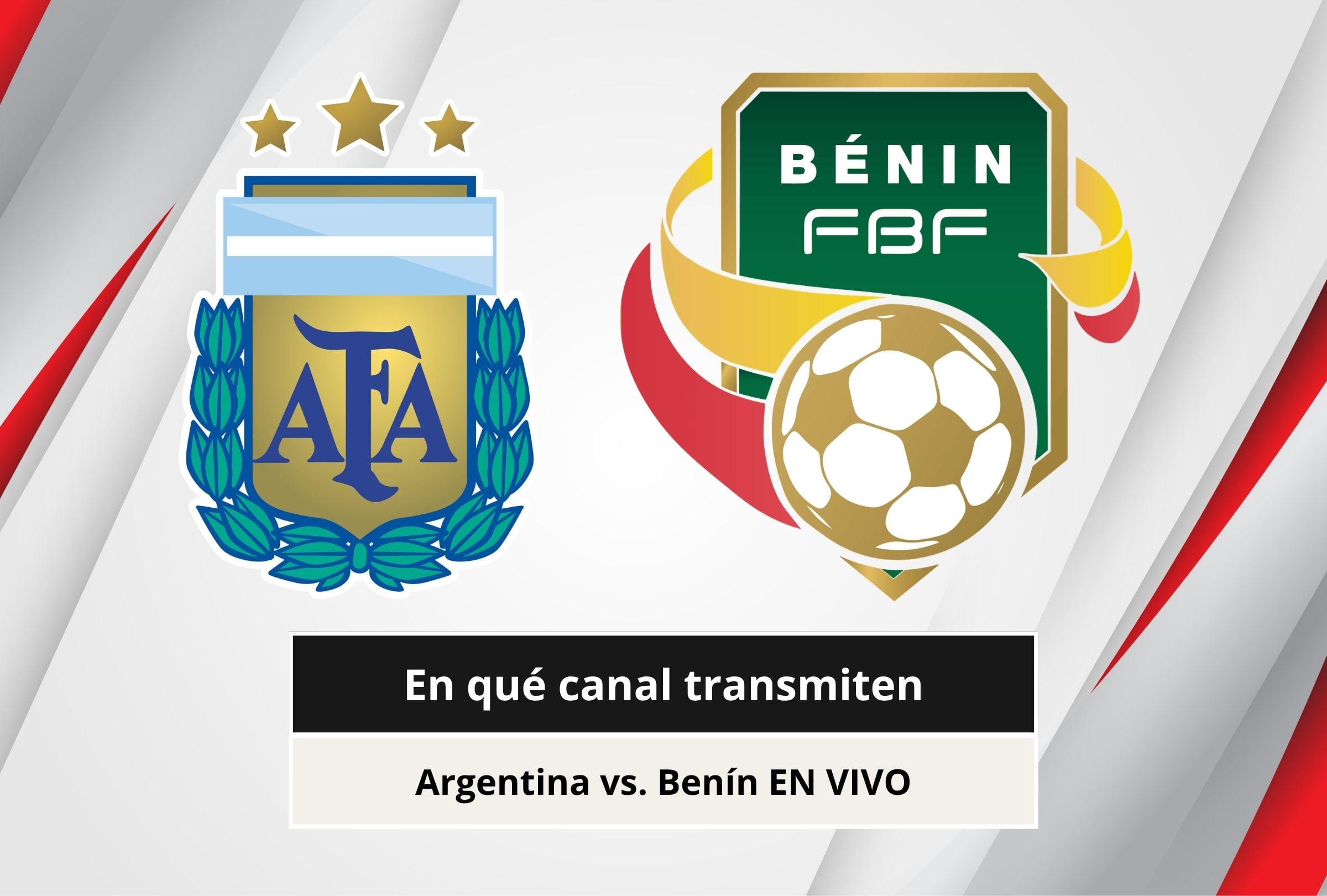 ​📺​ ¿En qué canal transmiten Argentina vs. BenÃn EN VIVO hoy, con el último partido de Lionel Messi?