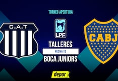 Boca vs. Talleres EN VIVO: ver transmisión vía ESPN y TNT Sports por internet